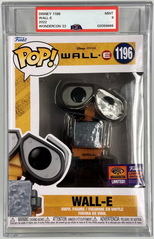 Funk PoP! WALL-E Wondercon ‘22 PSA 9