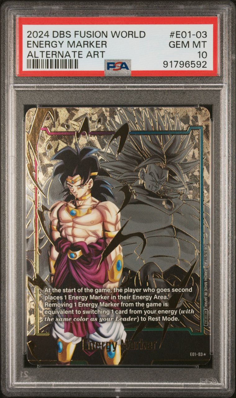 2024 DBS Fusion World Energy Maker Alternate Art PSA 10