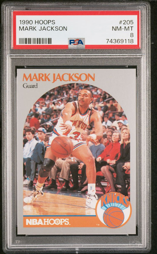 1990 Mark Jackson “Menendez Brothers” PSA 8