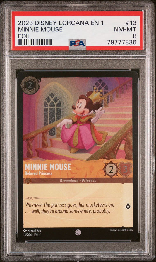 2023 Disney Locana The First Chapter FOIL Minnie Mouse PSA 8