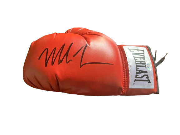 Mike Tyson signed Boxing glove PSA