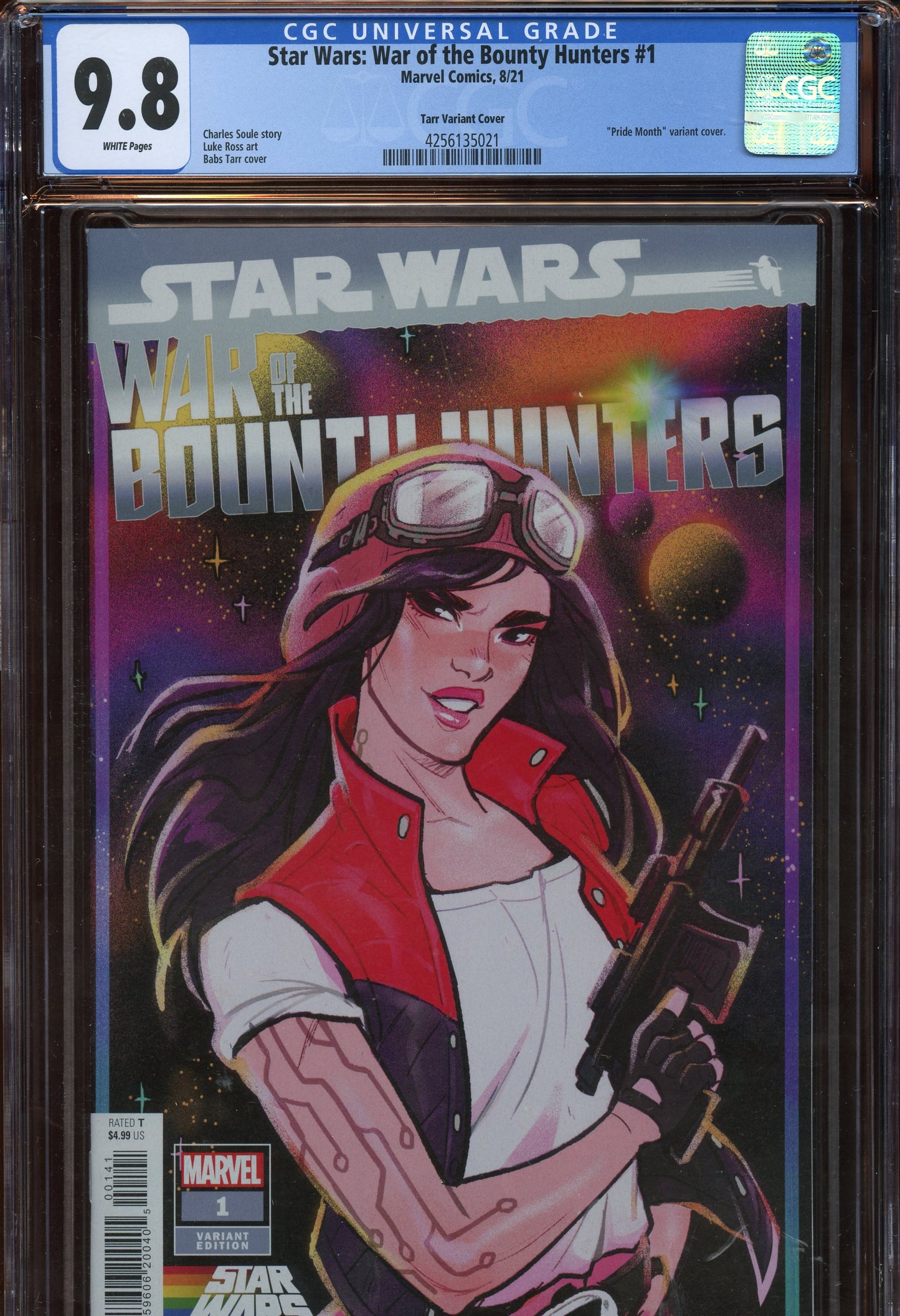 2021 Star Wars: War of the Bounty Hunters #1 (Marvel Comics) CGC 9.8