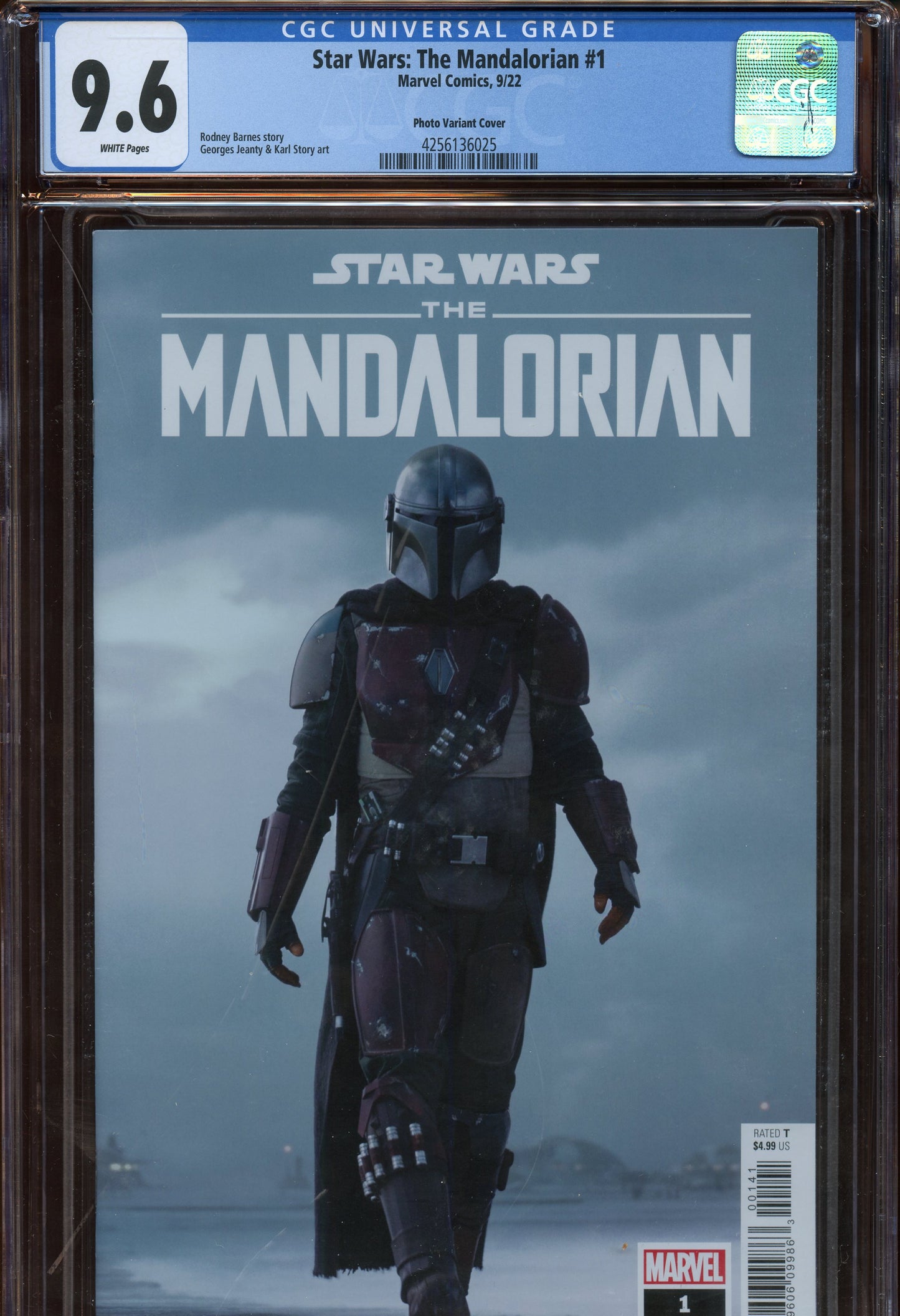 2022 Star Wars: The Mandalorian #1 CGC 9.6