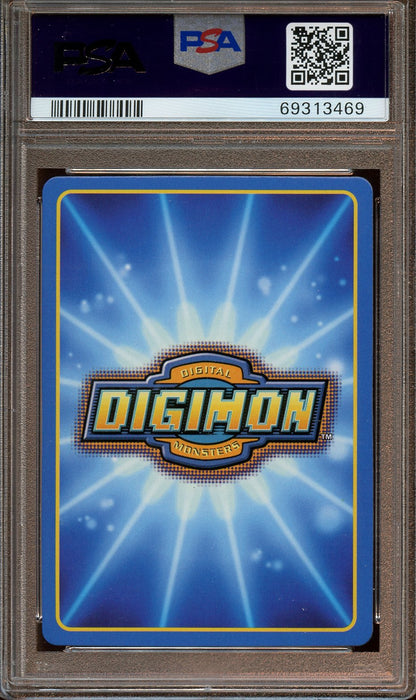 2000 Digimon Dokugumon series 2 - Foil PSA 8