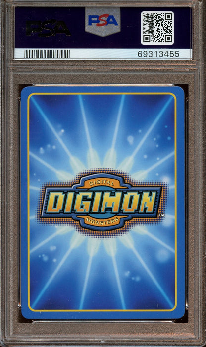 2000 Digimon Rockmon series 2 - Foil PSA 8