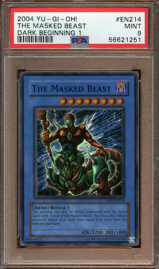 2004 The Masked Beat Dark Beginning 1 PSA 9