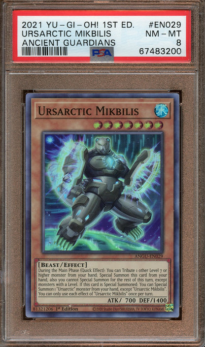 2021 Ursarctic Mikbilis 1st ed. Ancient Guardians PSA 8