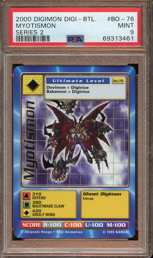 2000 Digimon Myotismon Series 2 PSA 9