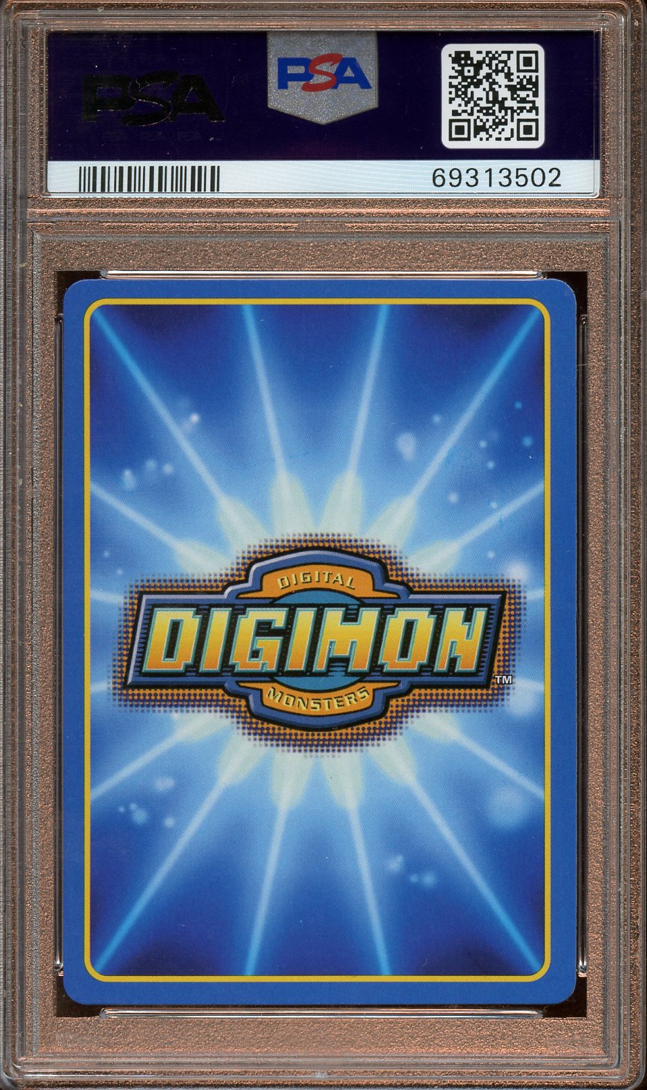 2000 Digimon Mammothmon STARTER 1st ed. PSA 9