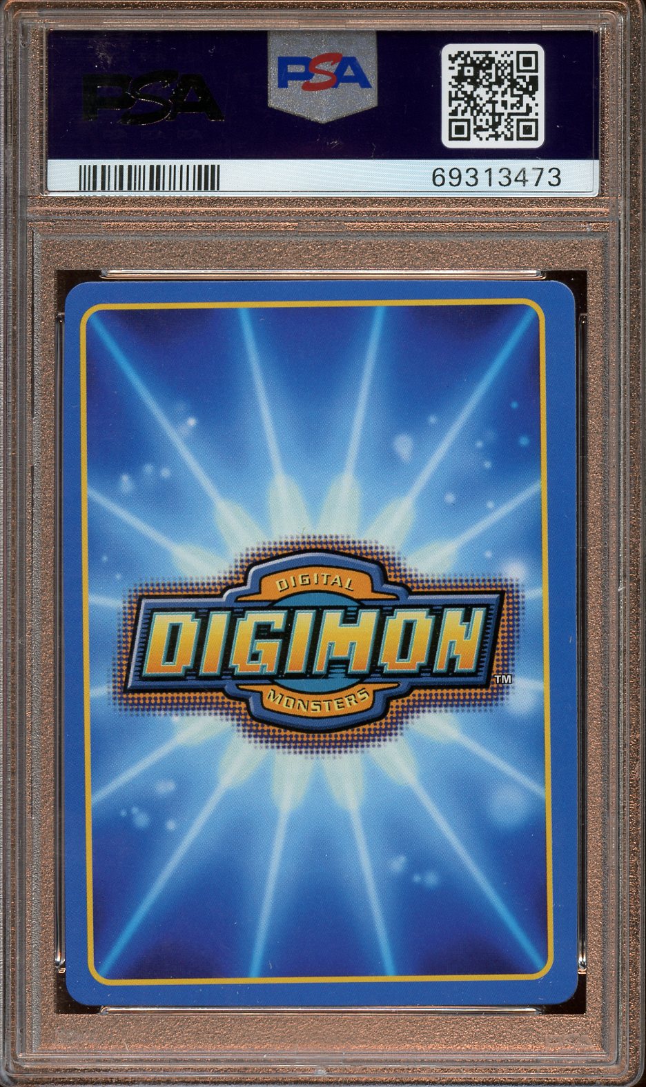 2000 Digimon Darktyrannomon Series 2 PSA 8